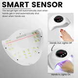 Professional Nail Dryer 24LEDS Infrared Sensor Manicure Nail Lamp for Quick