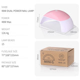 Small Nail Dryer LED Nail Lamp UV Phototherapy For Curing All Gel Nail Polish