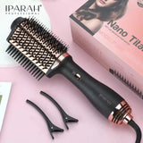 IPARAH Hot-Air Brushes Professional Blow Dry Hair Brush Multifunctional