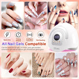 Nail Lamp For Drying Gel Nail Polish Professional 81LED Nail Dryer Light