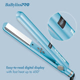 Nano Titanium Flat Iron Hair Straightener, 1" Digital Hair Straightener Iron