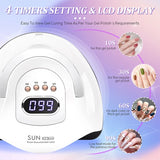 380W UV LED Nail Lamp 81LEDS Big Power Nail Lamp For Fast Curing