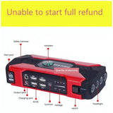 12V 99800mAh 4-in-1 Car Jump Starter Compressor High Power Multi Function Battery Booster w/Tire Air Pump