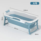 Foldable Bath Tub for Adults Portable Bath Bucket Quality Plastic Thickened