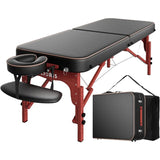 Professional Massage Table Portable 2 Folding Lightweight Facial Solon Spa