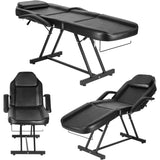 Massage Table Adjustable Tattoo Chair W/Free Barber Bed Spa Chair Salon Massage Equipment