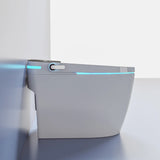 Foot Flush Smart Toilet With water tank No water pressure limit