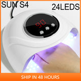 Professional Nail Dryer 24LEDS Infrared Sensor Manicure Nail Lamp for Quick