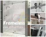 Simple And Fashionable Glass Frameless Shower Room