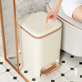 9L/12L Luxury Pressing Type Trash Can With Pedal Lid Large Capacity