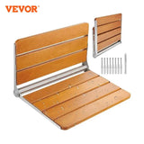 VEVOR Folding Shower Seat Wall Mounted Fold Up Shower Bench