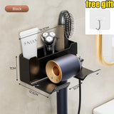 Hair Dryer Holder Wall Mounted Hair Straightener Dryer Hair Stand