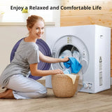 Clothes Dryer, Portable Laundry Dryer Dries Up to 13.2LB Compact Laundry Dryers