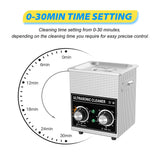 Household Stainless Steel Basket 220V-240V Ultrasound Cleaning For Denture Watches Glasses