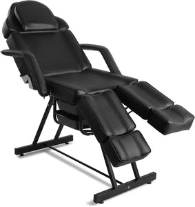 Massage Table Adjustable Tattoo Chair W/Free Barber Bed Spa Chair Salon Massage Equipment