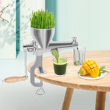 Manual Juicer Stainless Steel Extractor Squeezed Fruits, VegetableS,Apples,