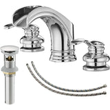 Widespread Bathroom Faucet 3 Hoe Wash Table Hand Wash Toilets