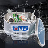 Bath Vibration Ultrasonic Jewelry Parts Glasses Circuit Board Watch Cleaning Machine