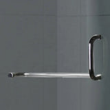 Bathroom Shower Room Bathroom Single 10 Mm Obscure Glass Frameless