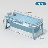 Foldable Bath Tub for Adults Portable Bath Bucket Quality Plastic Thickened