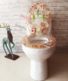 New Resin Toilet Lid Vintage Thickening Toilet Cover Plate