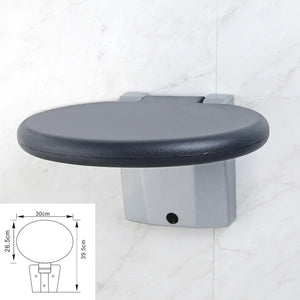 Bathroom Shower Wall Mounted Seat Folding Stool Entrance