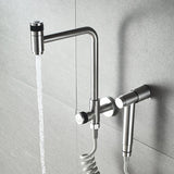 BAKALA Wall Or Deck Mount Cold Water Kitchen Faucet Rotate Bathroom Tap