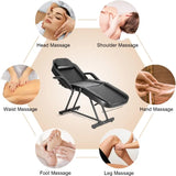 Massage Table Adjustable Tattoo Chair W/Free Barber Bed Spa Chair Salon Massage Equipment