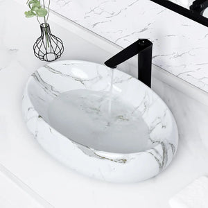 Bathroom Sink 24'' X 16'' Modern Above Counter Countertop