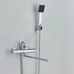 Bathtub Faucet Shower Set 2 Function Wall Mount with Handshower