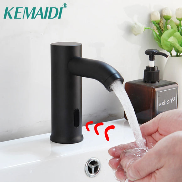 Automatic Hands Touch Free Faucets Bathroom Sink Faucet Sensor