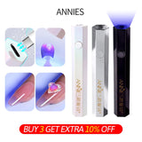 Annies New Portable Mini Nail Dryer Lamp UV Led Lamp for Nails