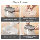 Kitchen Soap Dispenser Kitchen Bathroom Washing Tool With Sponge Holder Soap Dispenser