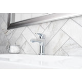 Chrome Single Handle Waterfall Bathroom Faucet