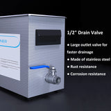 Ultra Sonic Cleaner With Timer 40kHz Ultrasonic Cleaning Machine for Carburetor Engine Parts