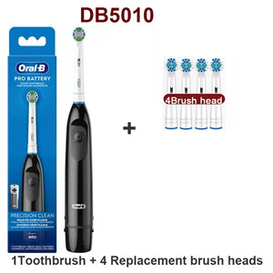 Plaque Adult Tooth Brush 5010 with Gift Replacement Brush Heads