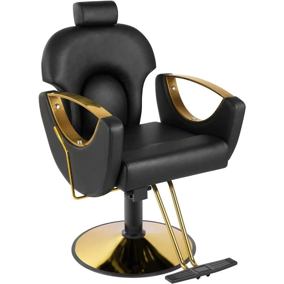 Barber Chair Salon Chair for Hair Stylist,Multi-Function Shampoo Tattoo Chair