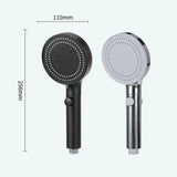 5 Modes Shower Head Showerhead Filter High Pressure Rainfall Set