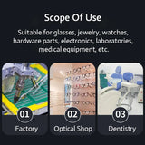 Bath Vibration Ultrasonic Jewelry Parts Glasses Circuit Board Watch Cleaning Machine