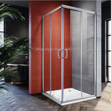 bath screen temper glass shower rooms Bathroom simple shower door