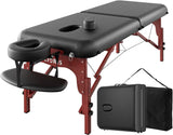 Professional Massage Table Portable 2 Folding Lightweight Facial Solon Spa