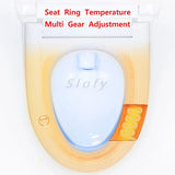 Smart Toilet Seat Toilet Cover Water Wind Temperature Dryer Universal Toilet Lid