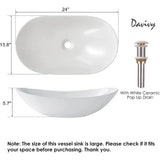 Washbasin Bathroom Washbasins Oval Sink Bowls for Bathroom Sinks