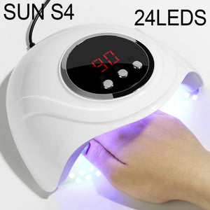 Professional Nail Dryer 24LEDS Infrared Sensor Manicure Nail Lamp for Quick