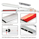 Hair Straighteners Best Sell Steam Infrared Portable Flat Irons Straightening