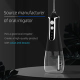 Portable Electric Oral Irrigator Water Flosser Dental Water Jet Tools Pick Cleaning Teeth 5 Nozzles Mouth Washing Machine Floss