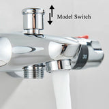 Bathtub Faucet Shower Set 2 Function Wall Mount with Handshower