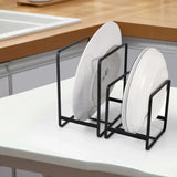 Kitchen Organizer Pot Lid Rack Plate Rack Dish Drying Rack Pot Lid Shelf Dish Rack Storage