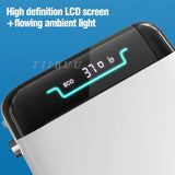 Toilet Seat Cover Toilet Seat Lid Intelligent NightLight Seat Heating and Temperature Adjustment